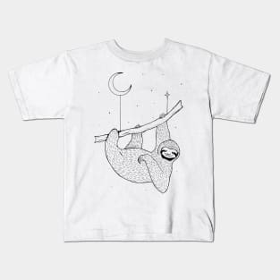 Cute Sloth Kids T-Shirt